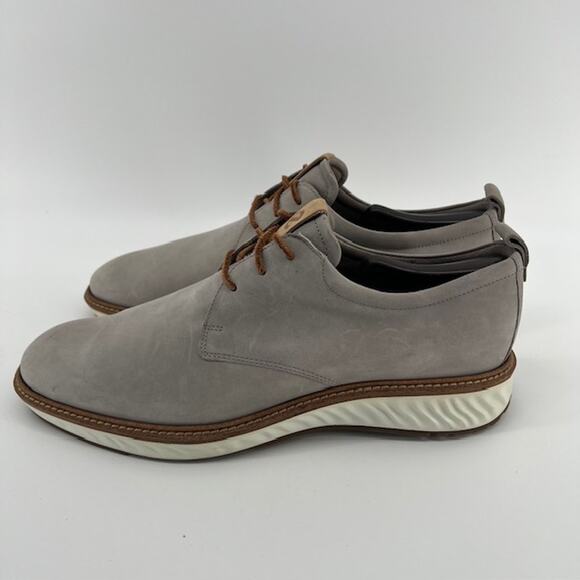 Ecco ST.1 Hybrid Derby Oxford Sneaker Shoe Mens US11/EU45 Gray Nubuck Comfort main image 8